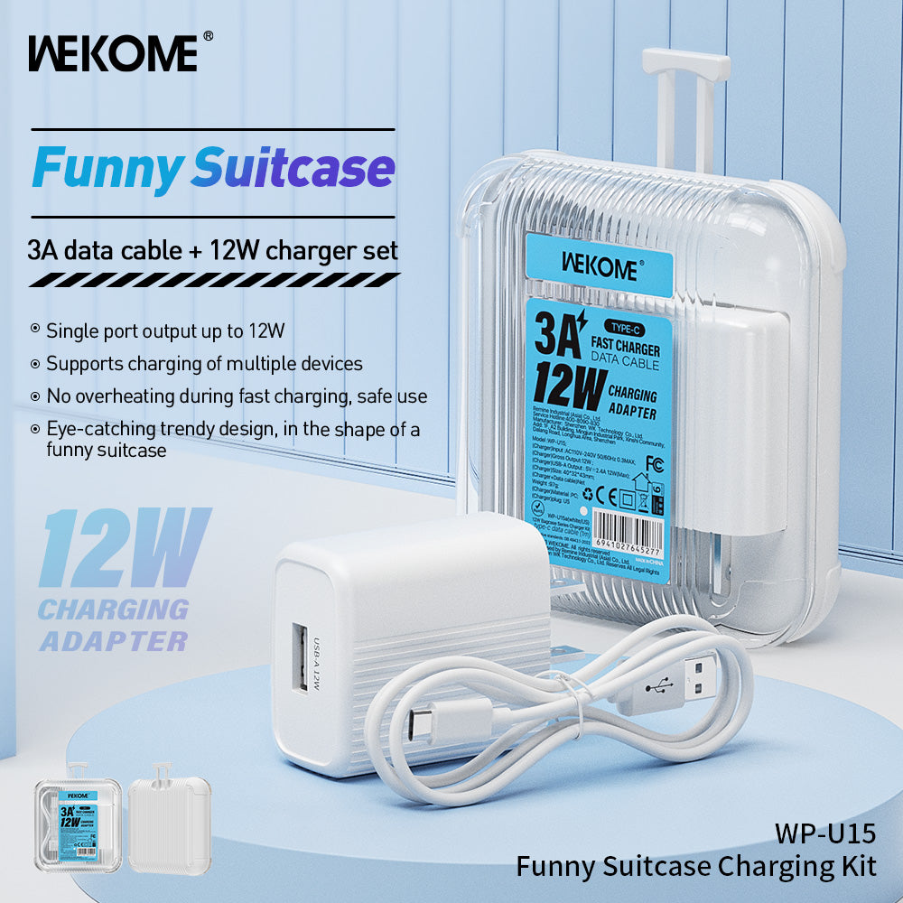 WP-U15 Charger USB-Lightning Set