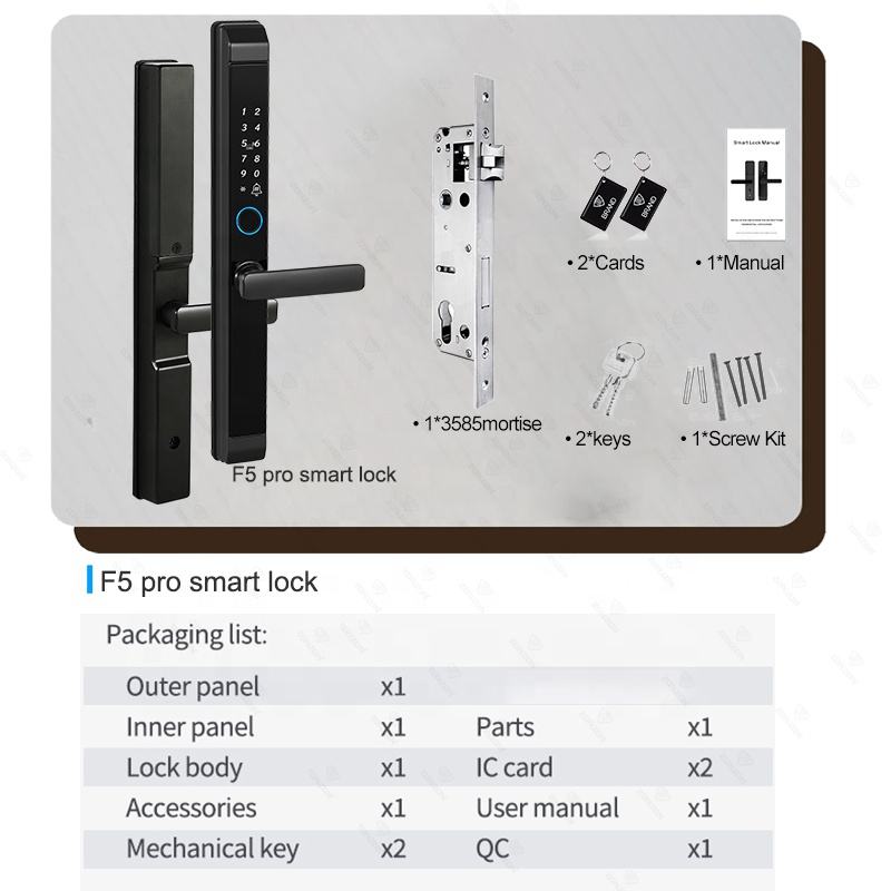 iSmart Home Digital Lock for Glass Door