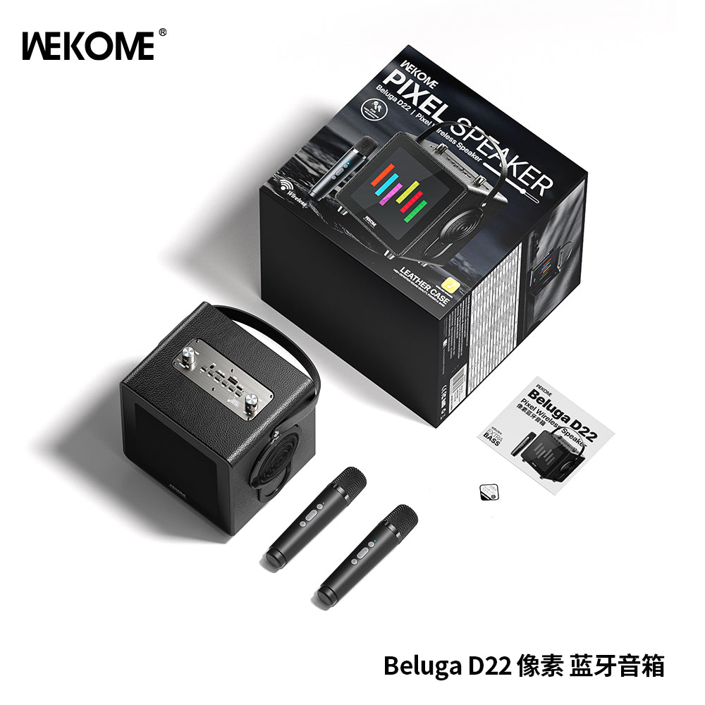 D22 PIXEL SPEAKER Beluga 1 Pelt Ireless Speaker