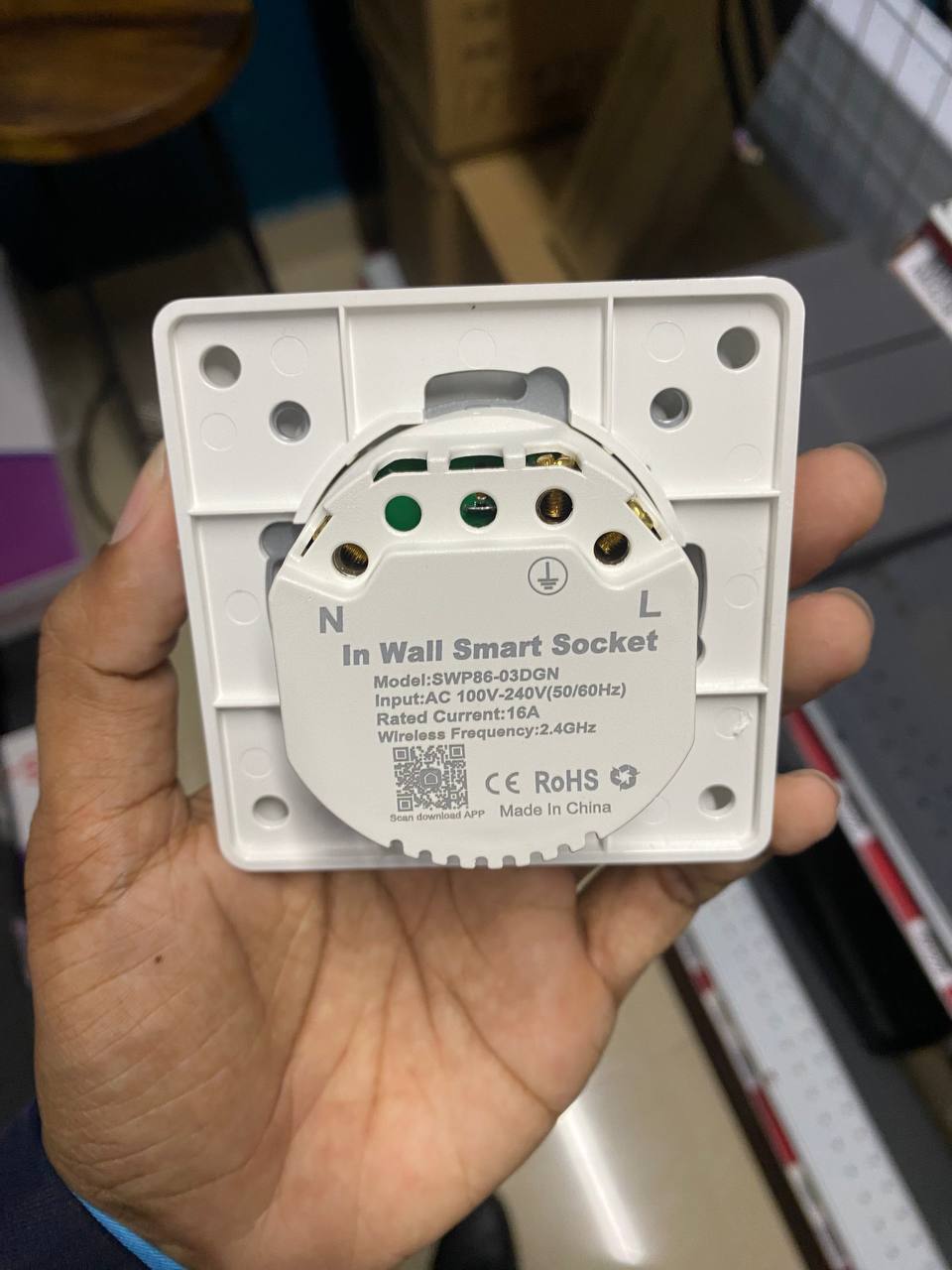 Wall Smart Socket Wifi