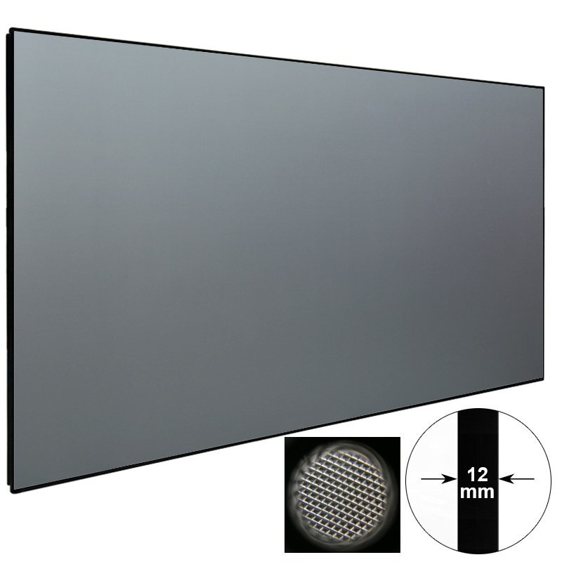 Premium fixed screen for short throw projector
