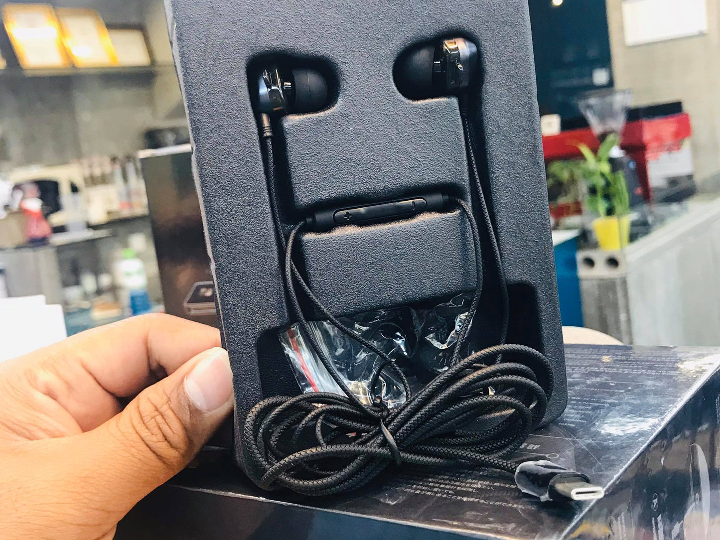 Y9 Headphone Double Moving Circle