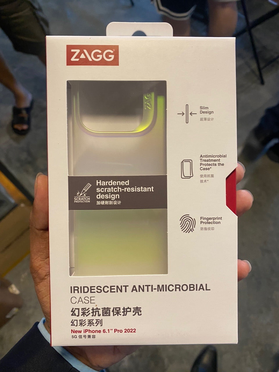 i1188 Mophie Crystal Clear Palace D3O Case