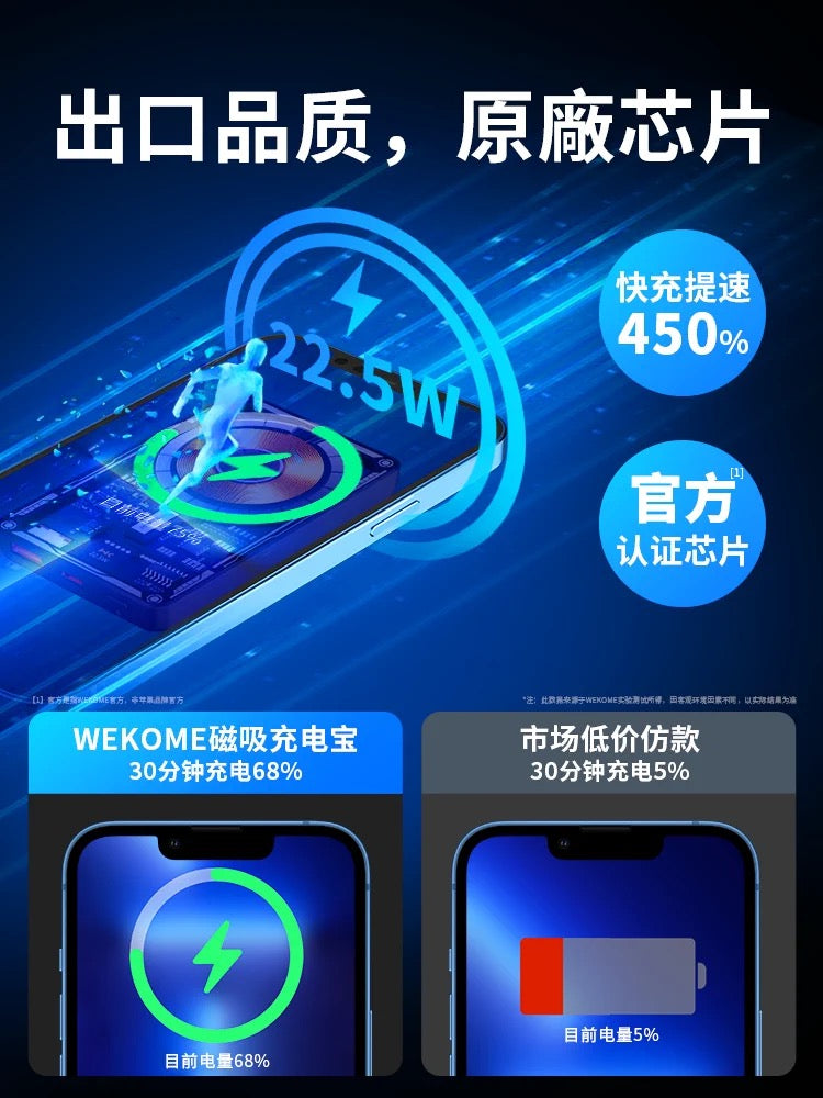 WP-287 Vanguard Series 15W Magnetic Wireless Fast Charging