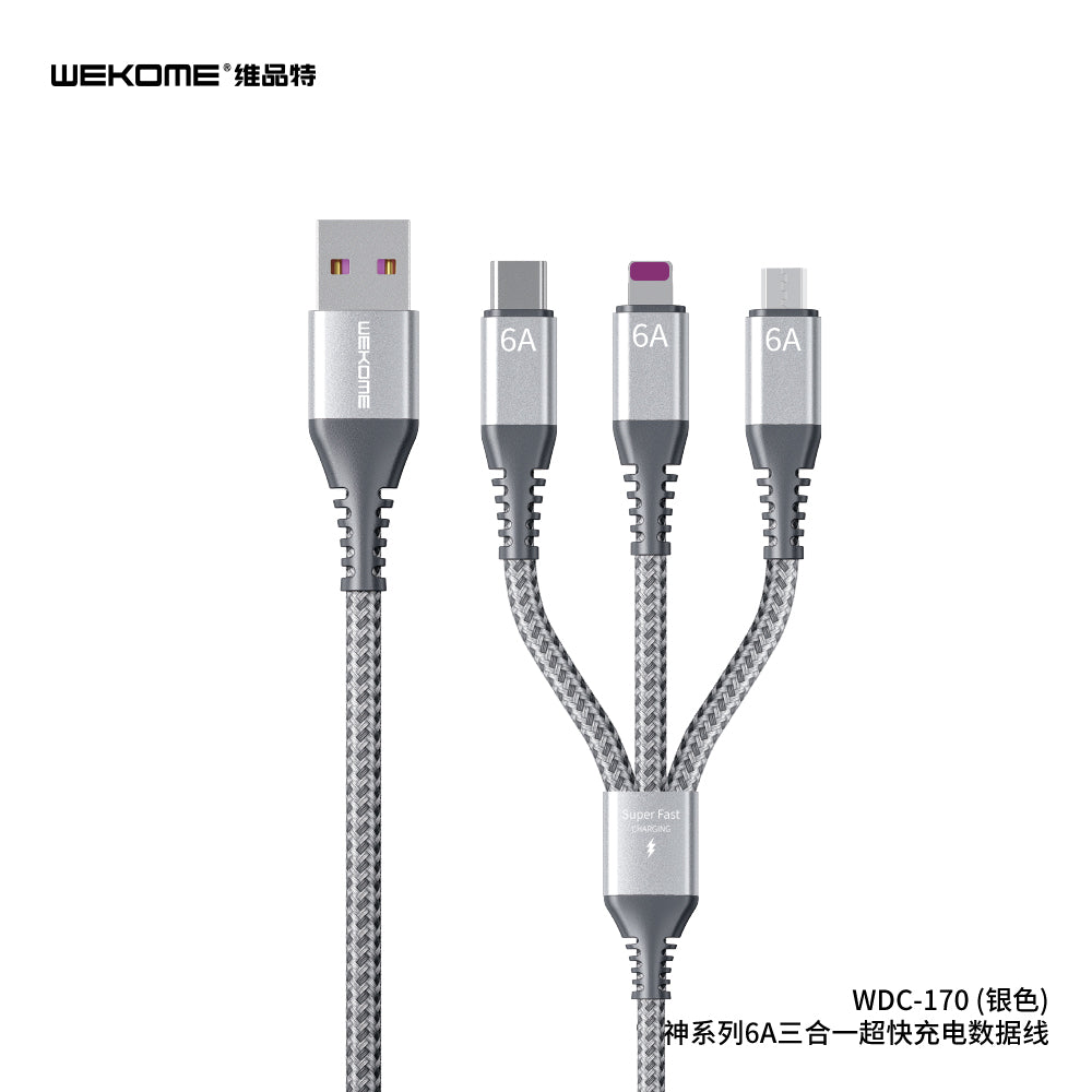 WDC-170 Charging Cable 3in1