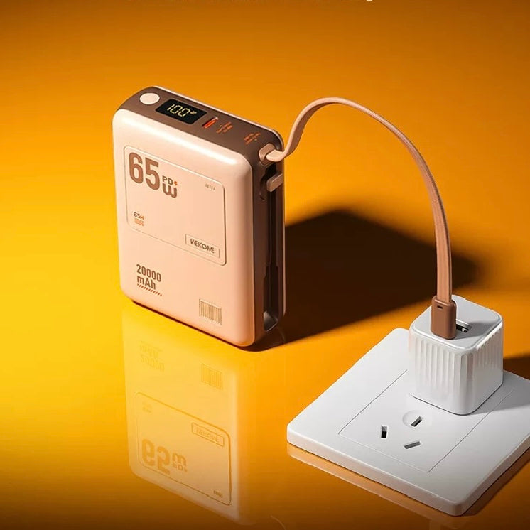 WP-117 Large Capacity Fast Charging Cable powerbank - ISMART9.COM