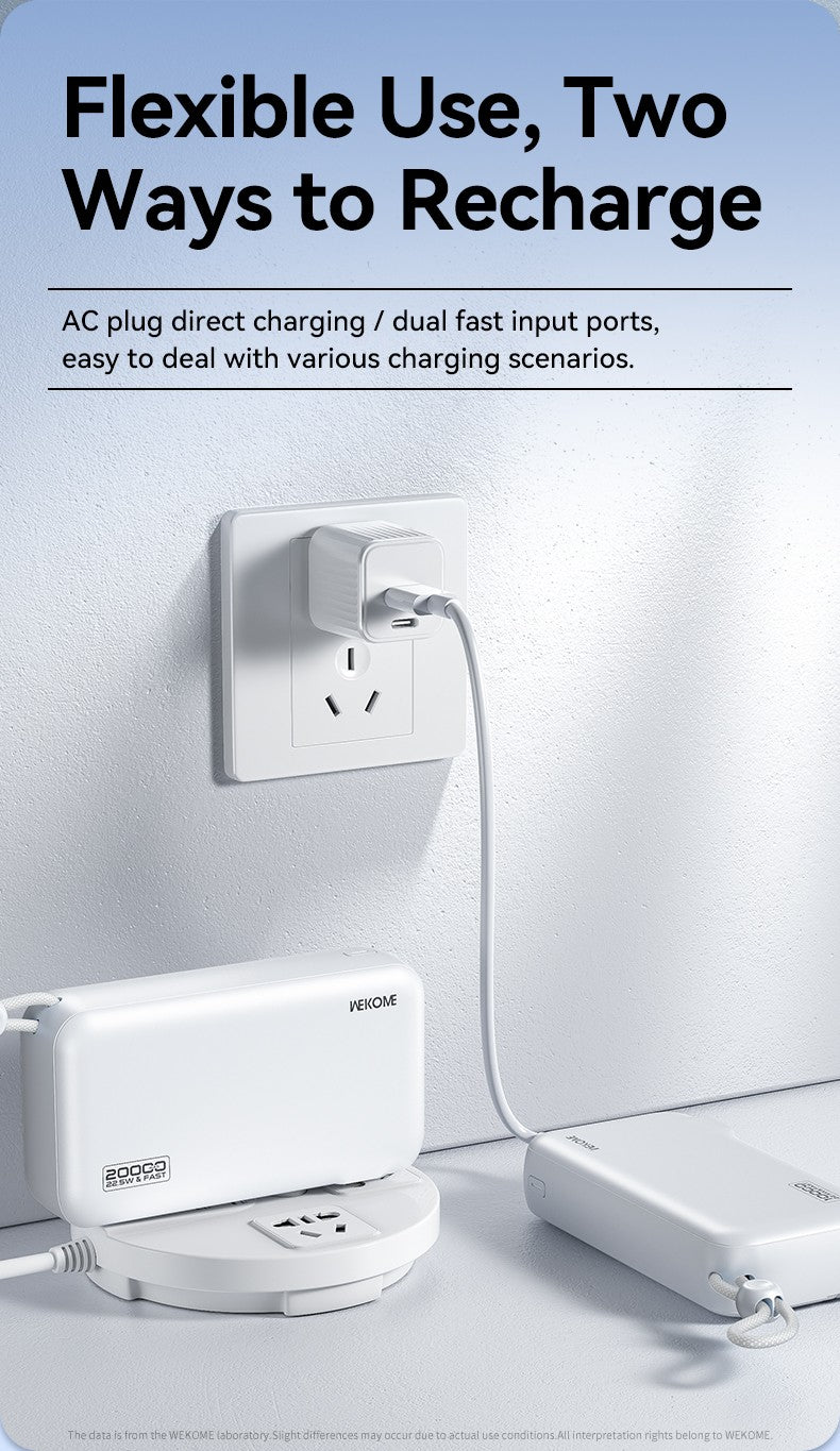 WP-119 22.5W super Fast Charge Multi-function Mobile Power (20000mAh)