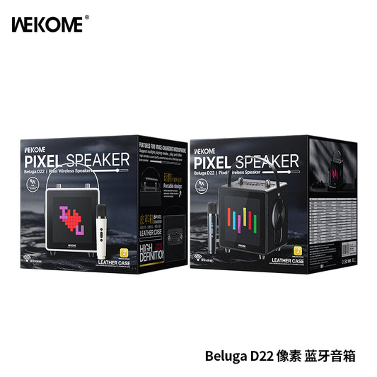 D22 PIXEL SPEAKER Beluga 1 Pelt Ireless Speaker