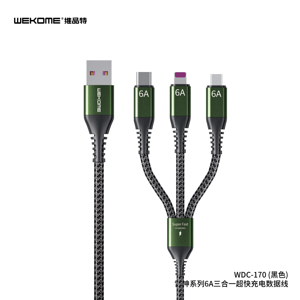 WDC-170 Charging Cable 3in1