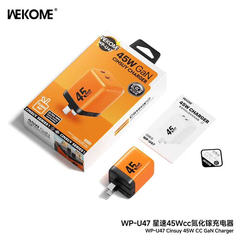 WP-U47 45W Ultra-Fast Charging Newer Devices - ISMART9.COM