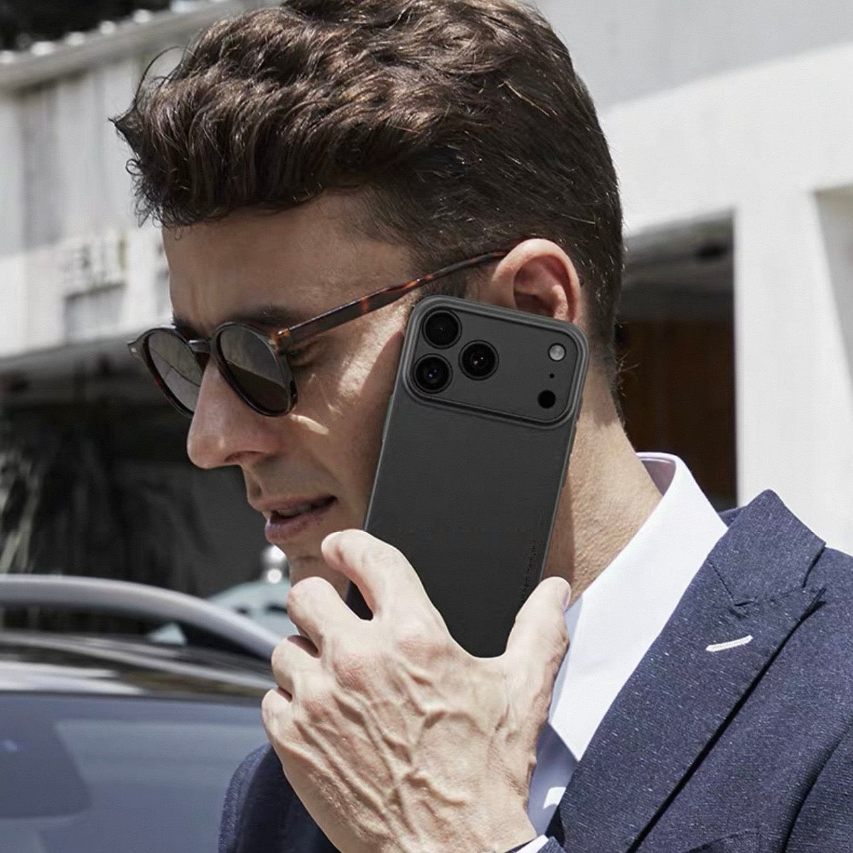 i1256 Memumi Premium Luxury Lens Simple Business Unisex Protective Case