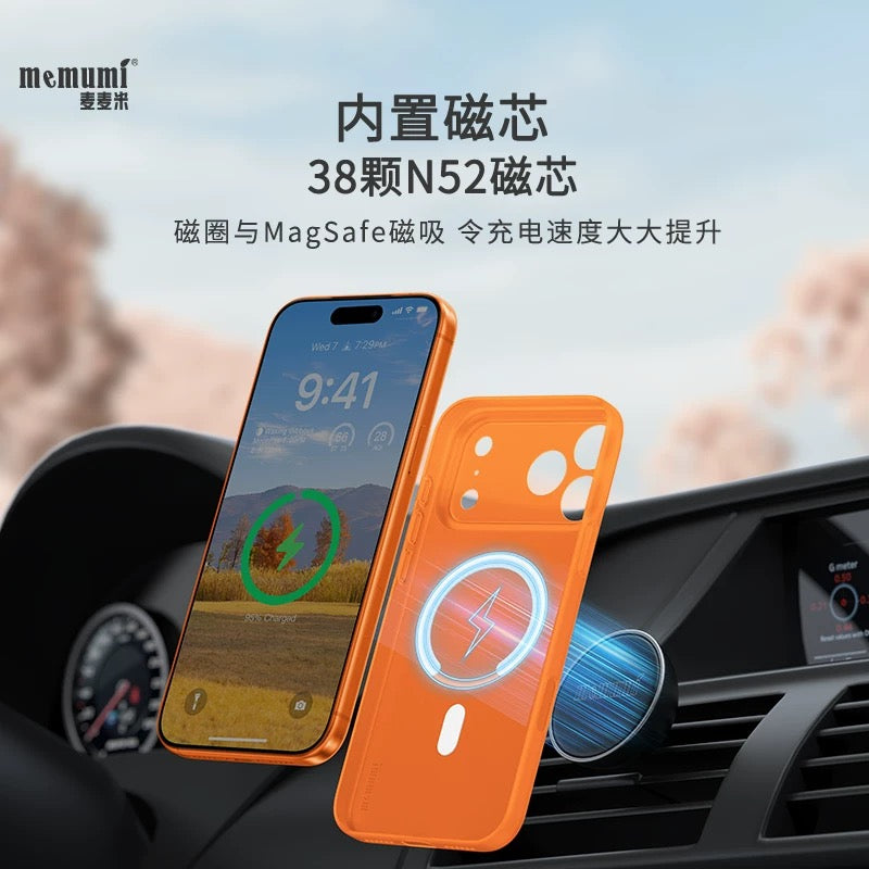 i1255 Memumi New Magnetic Apple Ultra-thin Full Coverage Lens Simple Business Style Case