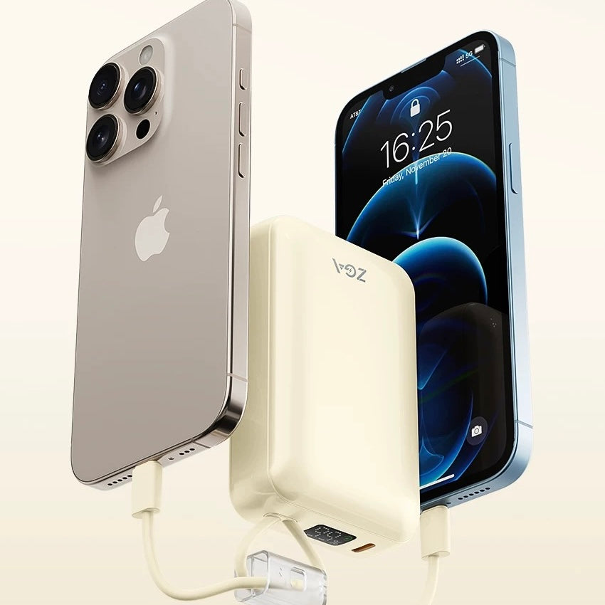 DY17S Compact PowerBank Type-C Lightning output