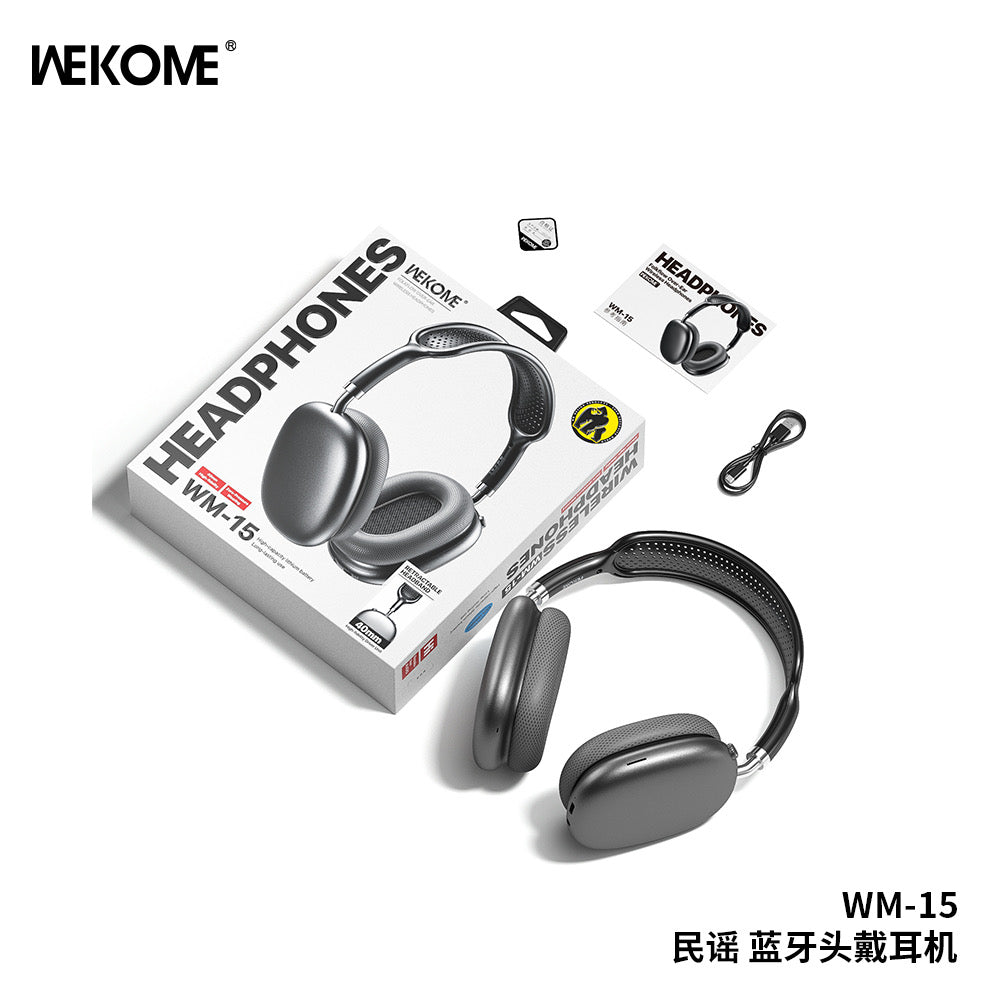 WM-15 Folkflow Over-Ear Wireless Headphones