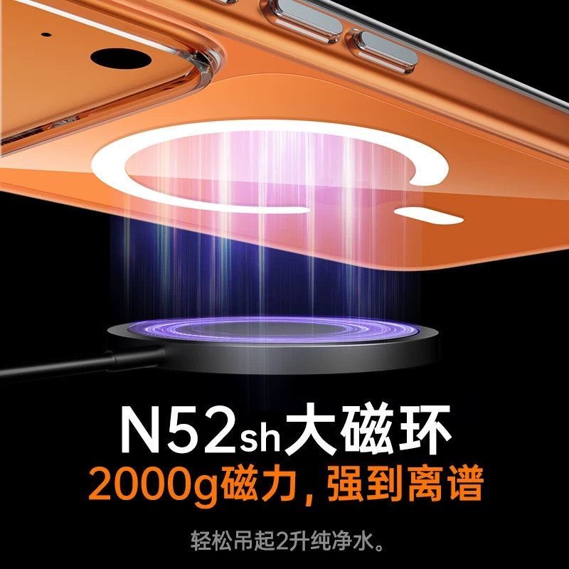 i1254 Memumi Transparent Magnetic Ultra-Thin Drop-Proof Protective Case