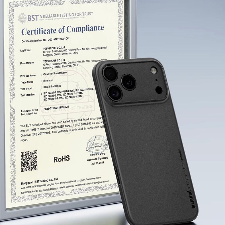 i1256 Memumi Premium Luxury Lens Simple Business Unisex Protective Case