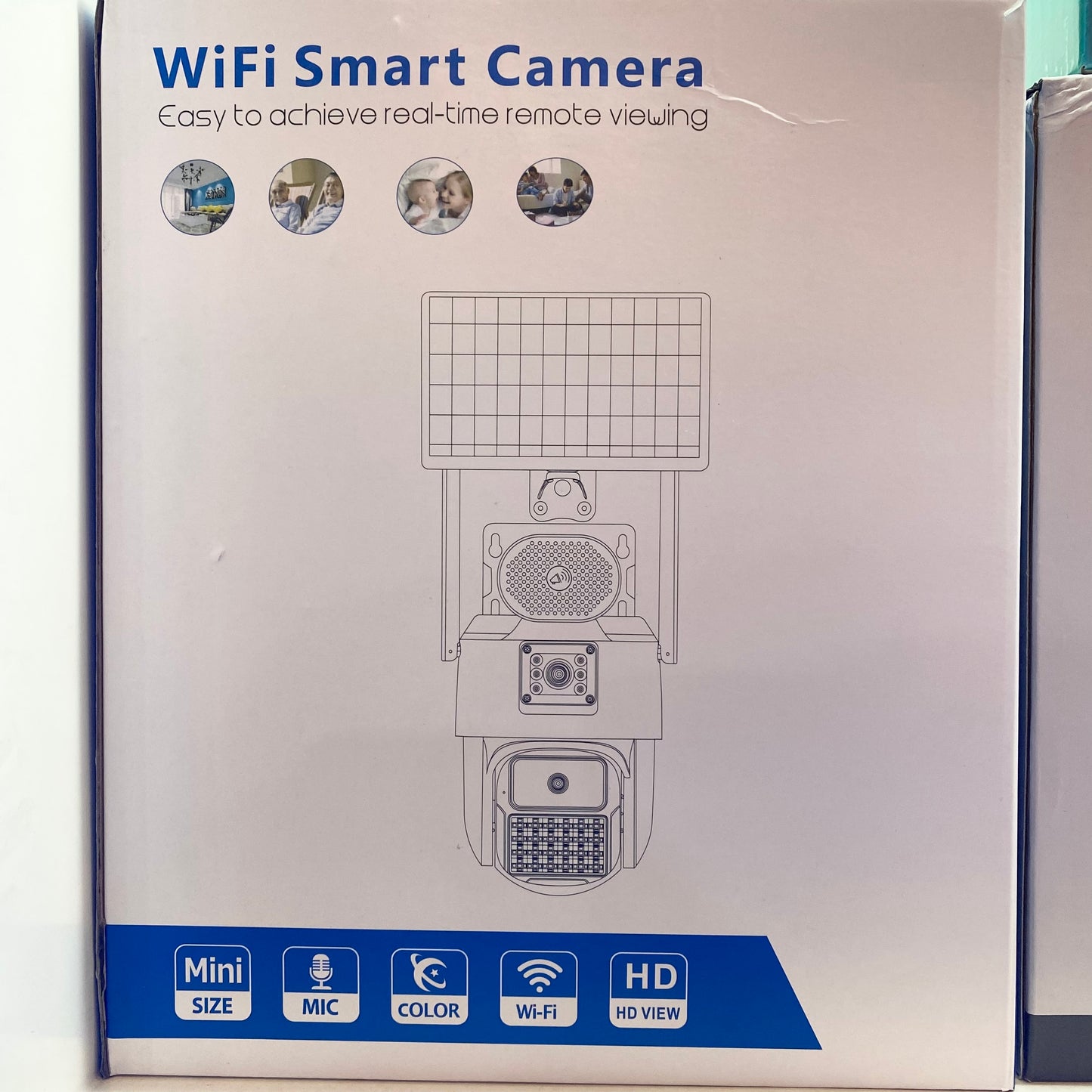 ICSEE 4MP Solar WIFI Camera