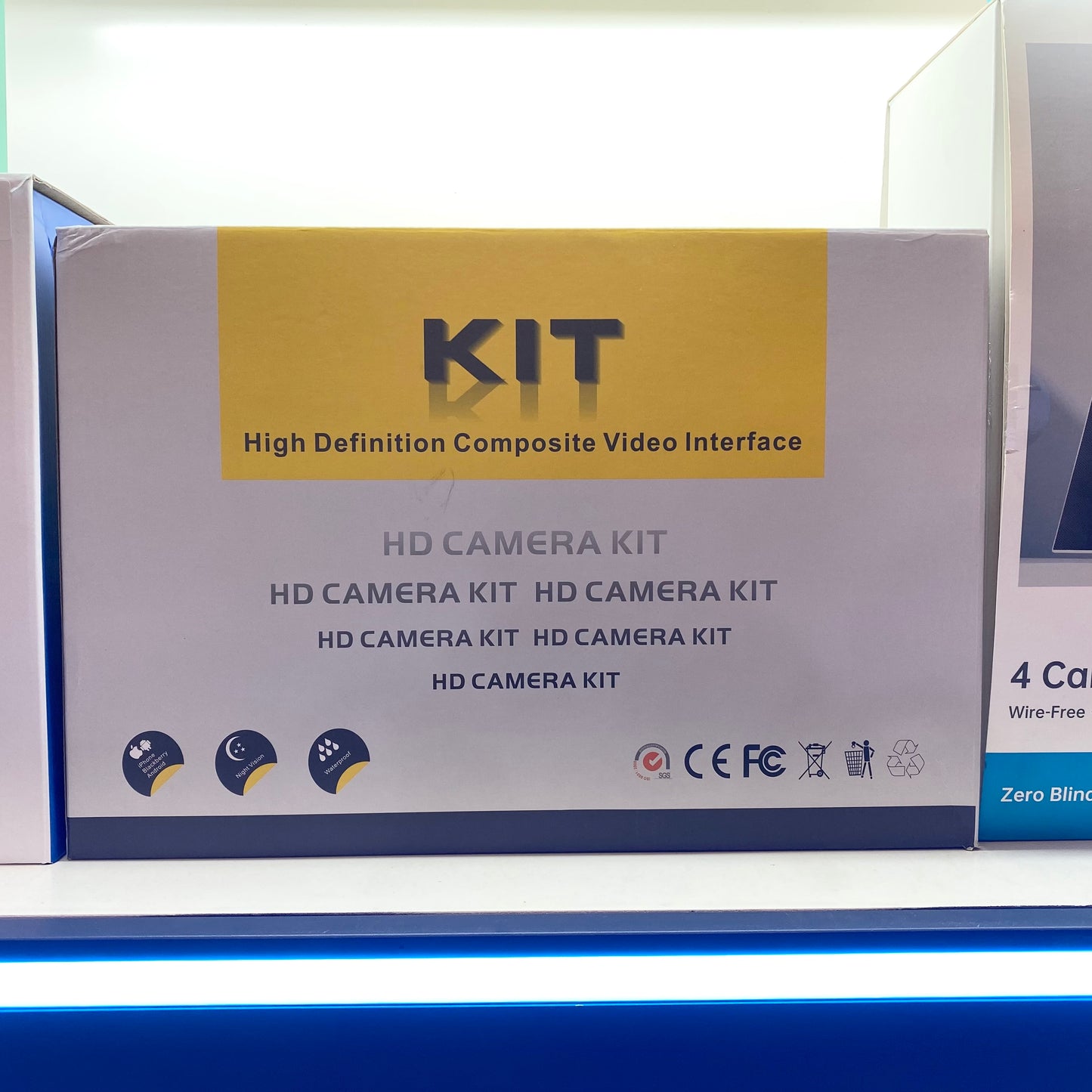 XM 8MP 4CH POE NVR Camera