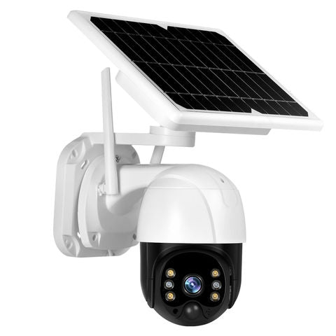 Solar IP WIFI Camera 360 with  light, battery built-in
